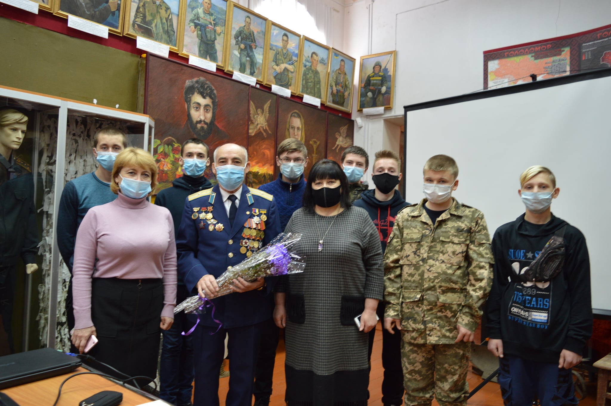 Ми пам”ятаємо … Зустріч студентів з ветераном Афганської війни.