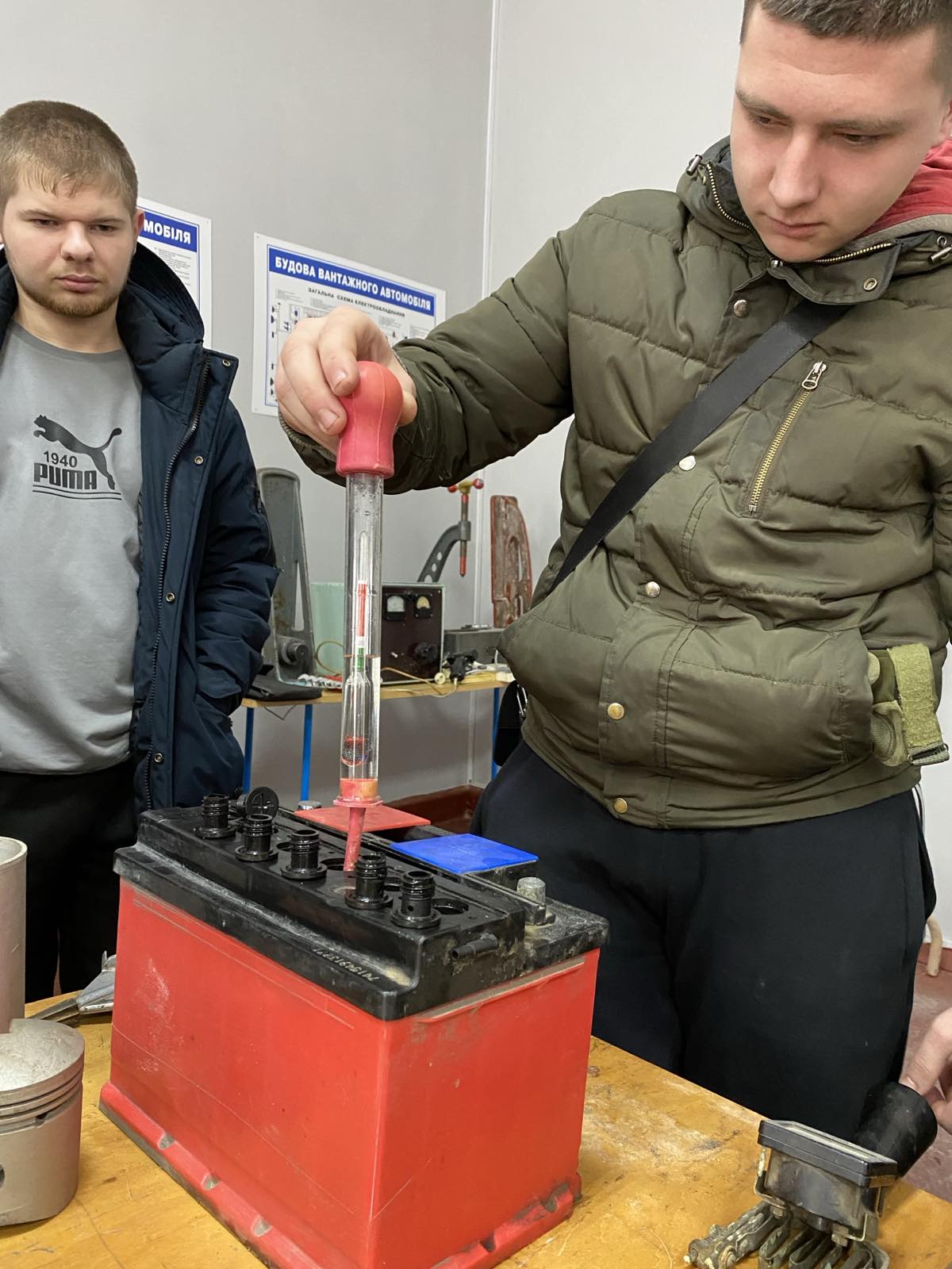 Навчальна практика з дисципліни «Ремонт машин обладнання» 41 група.